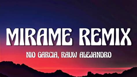 mírame remix letra|darell and myke towers mírame.